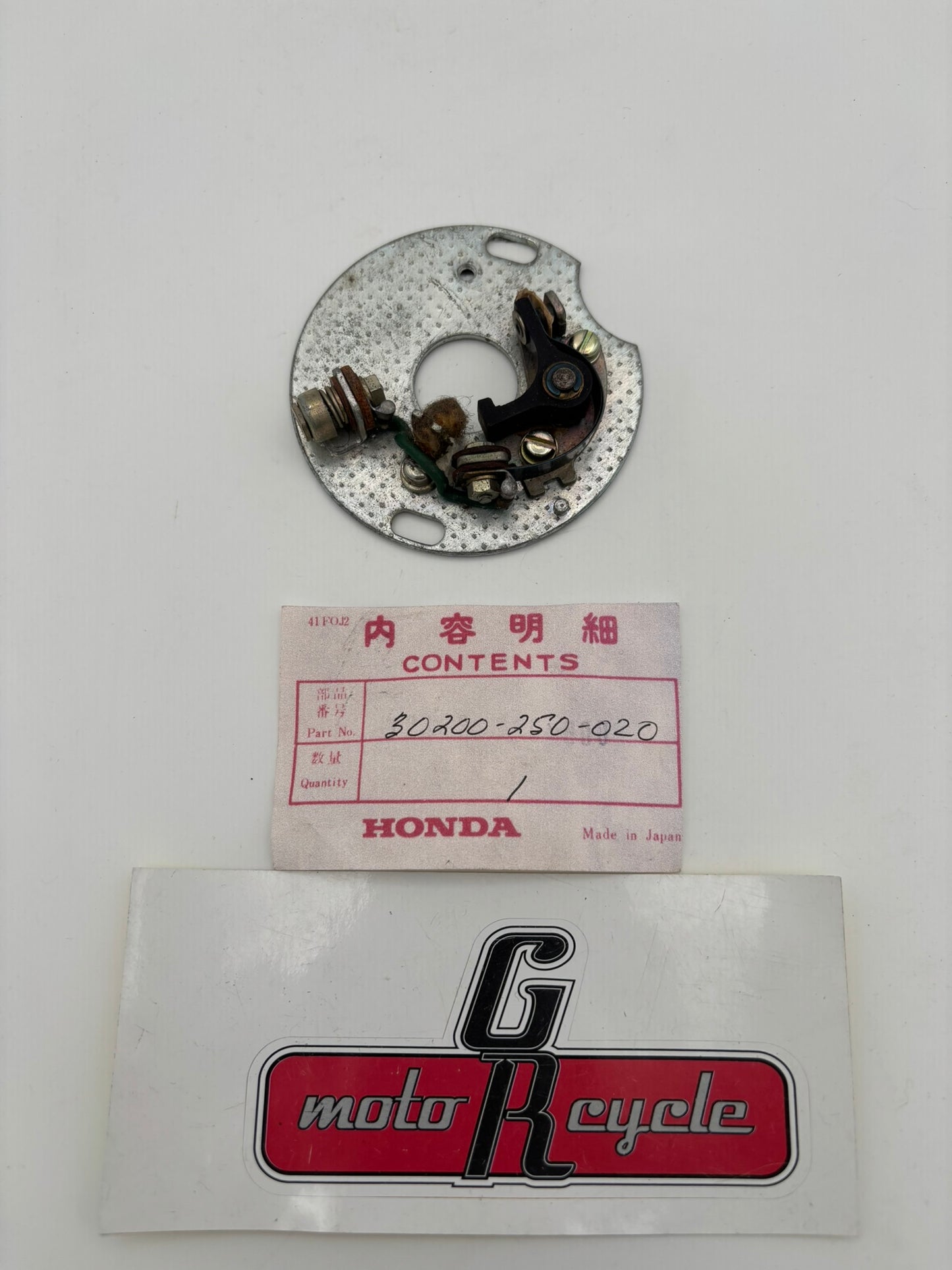HONDA CONTACT BREAKER (SUB 30200-250-030 30200-200-010 ) 30200-250-020 H236