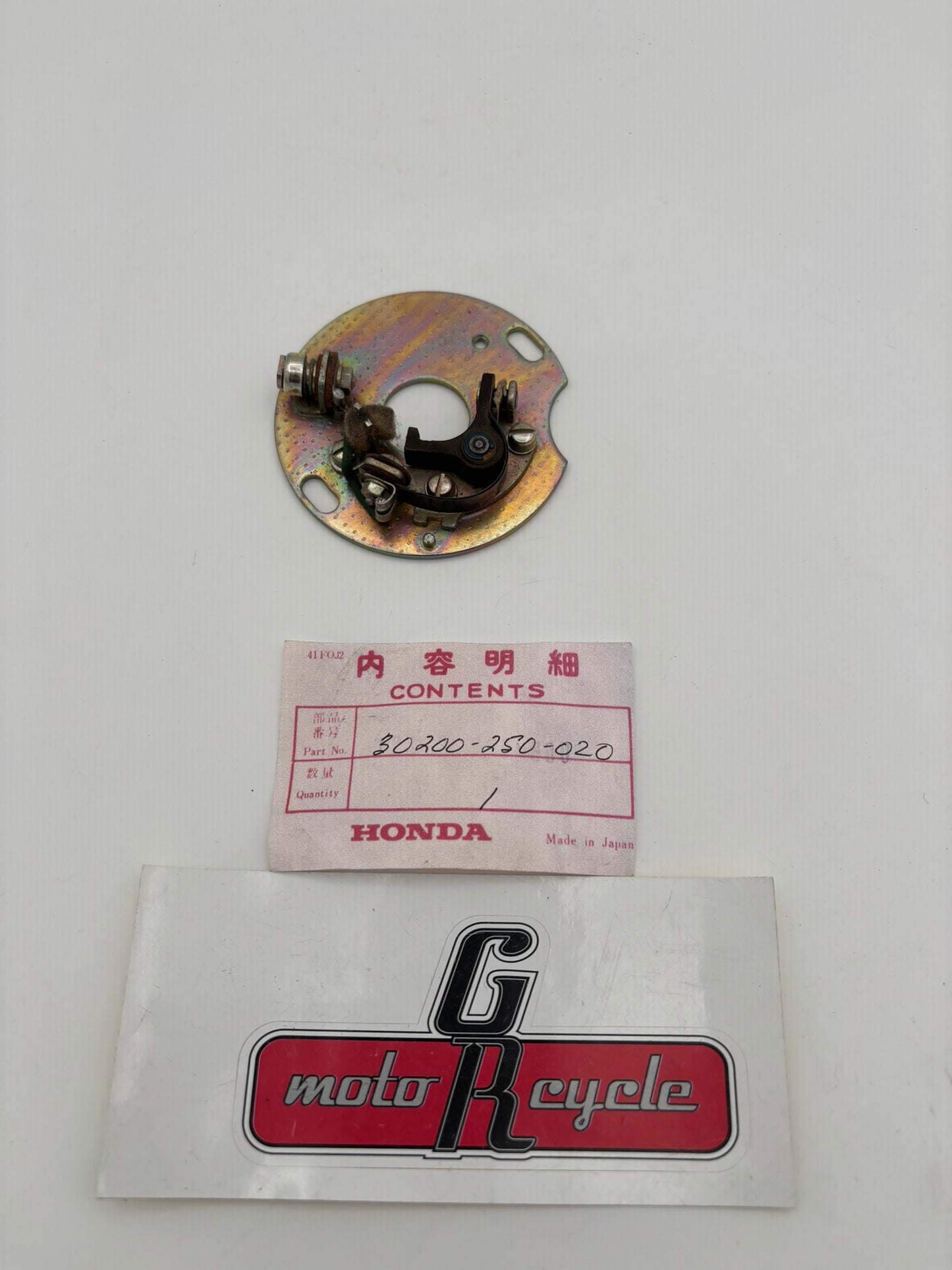 HONDA CONTACT BREAKER (SUB 30200-250-030 30200-200-010 ) 30200-250-020-2 H227