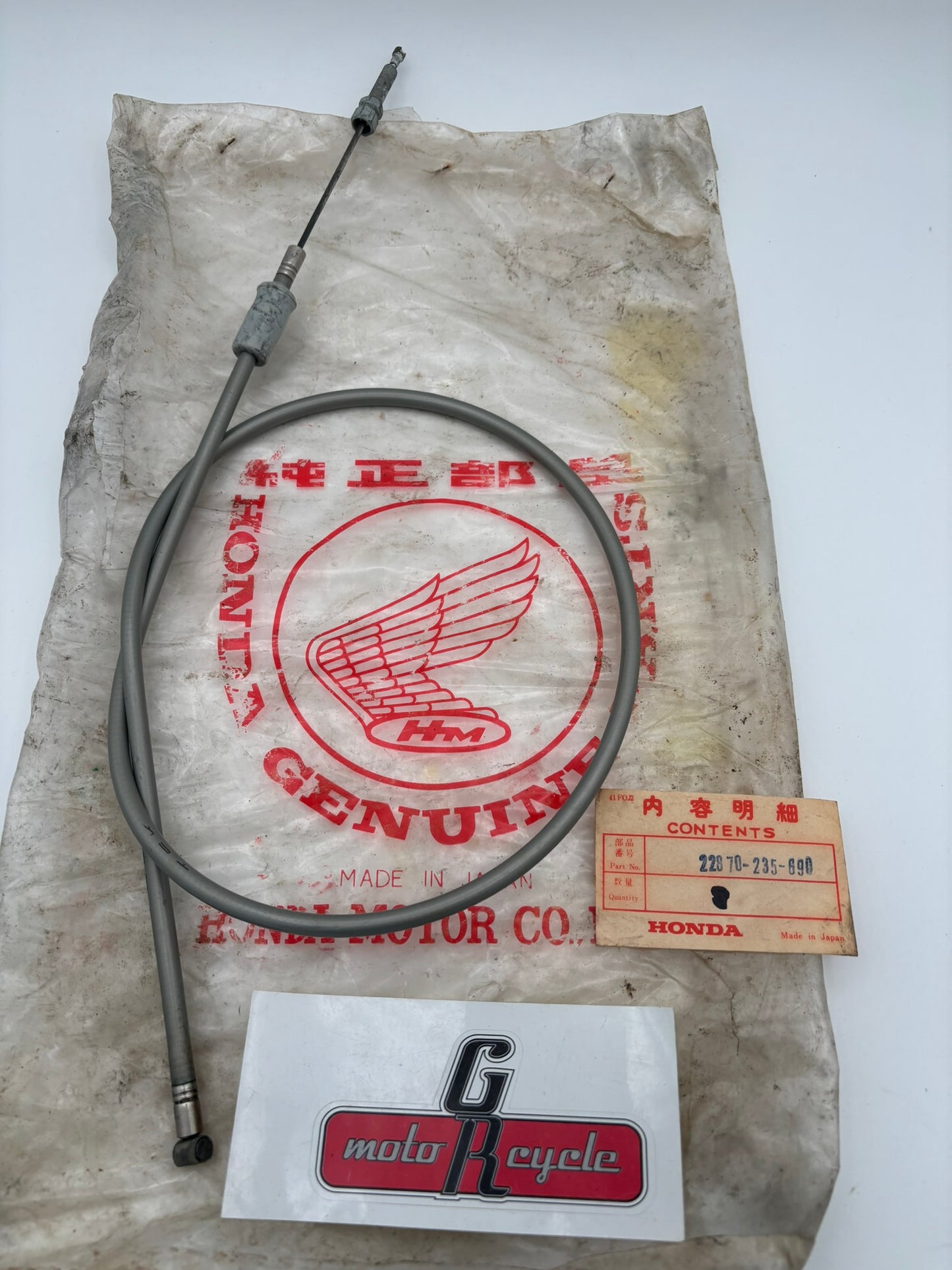 HONDA CLUTCH CABLE (SUB 22870-273-020 22870-315-600 ) 22870-235-690 H238