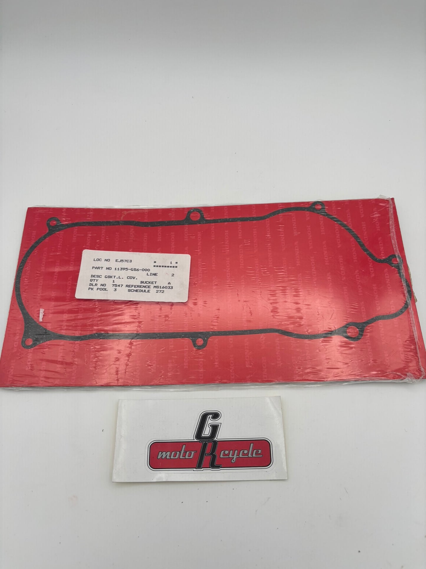 HONDA LEFT CRANKCASE COVER GASKET (SUB 11395-GS6-405 ) 11395-GS6-000 H239
