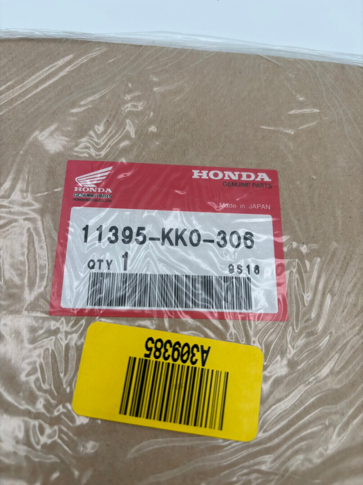 HONDA LEFT CRANKCASE STATOR COVER GASKET (SUB 11395-KK0-000 ) 11395-KK0-306 H239
