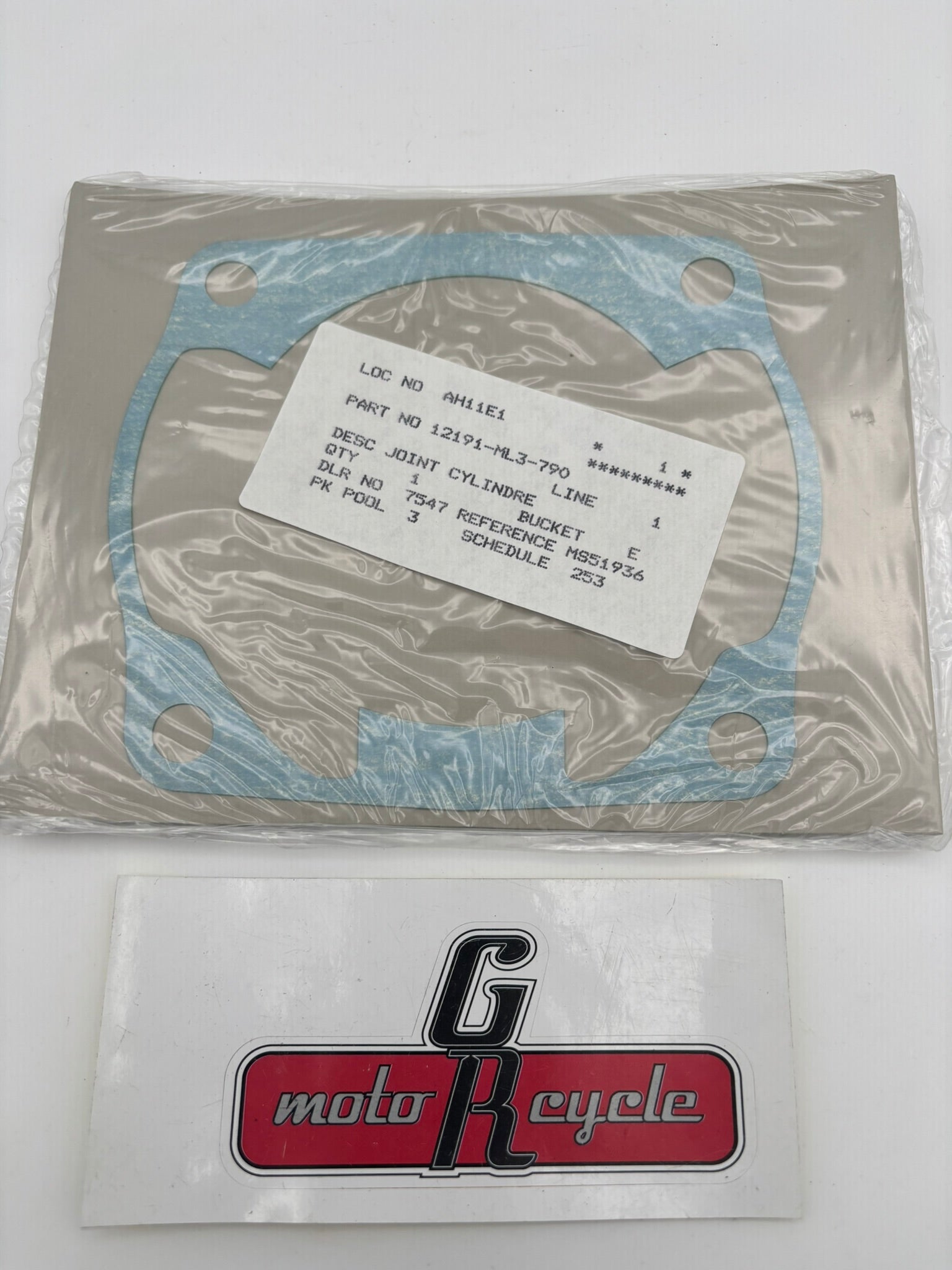 HONDA CYLINDER GASKET (SUB 12191-ML3-680 12191-MAC-680 ) 12191-ML3-790 H239