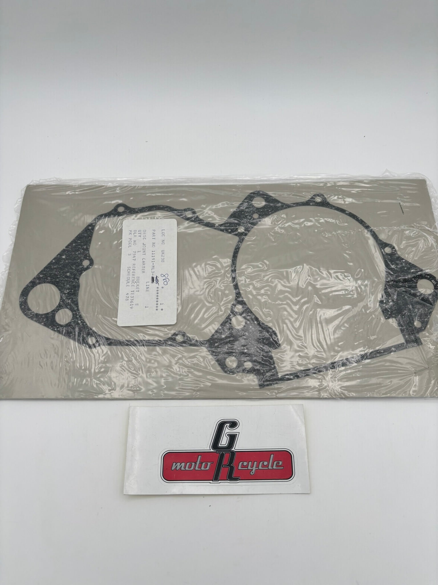 HONDA CRANKCASE GASKET (SUB 11191-ML3-790 11191-MAC-680 ) 11191-ML3-680 H239
