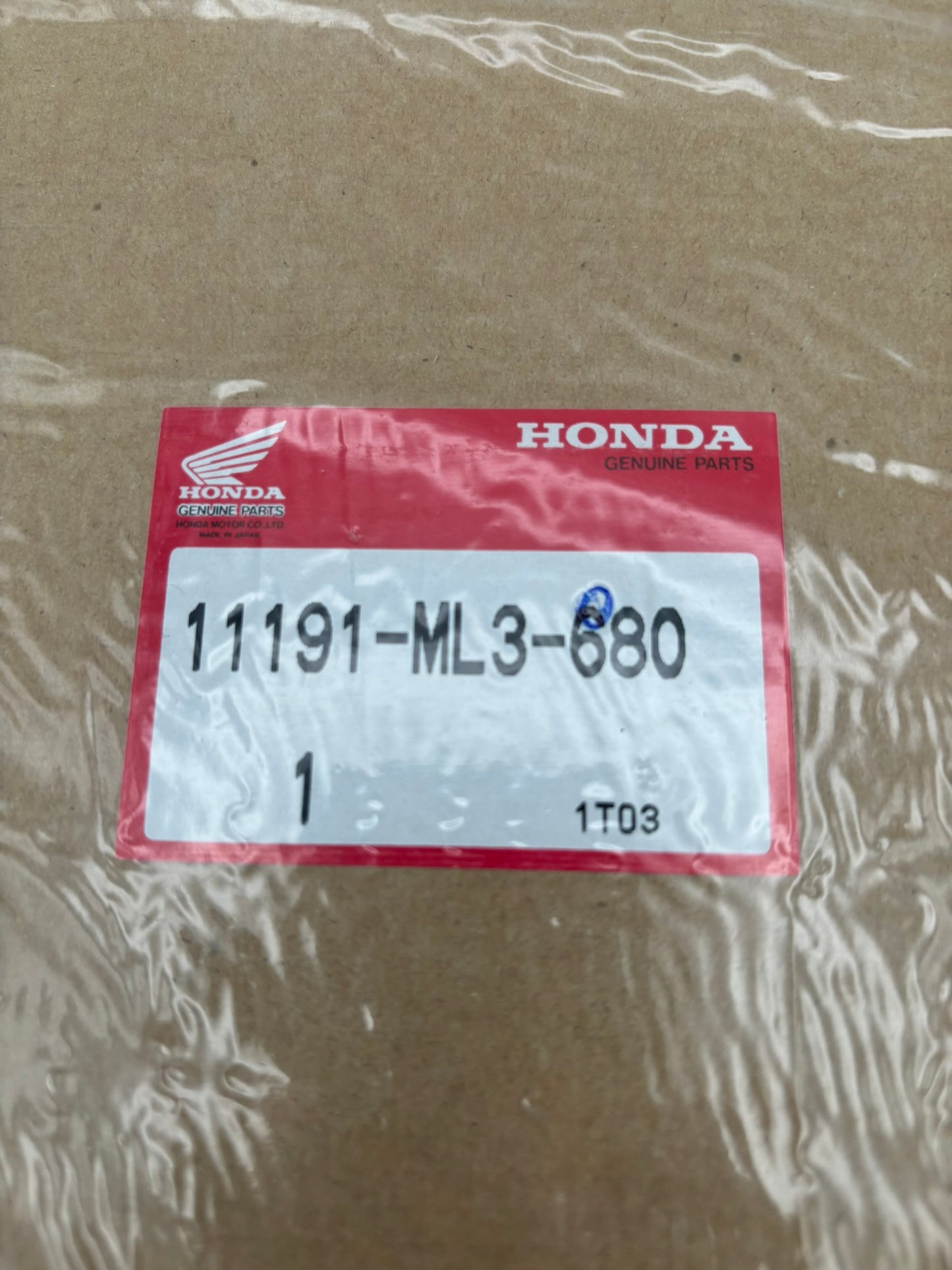 HONDA CRANKCASE GASKET (SUB 11191-ML3-790 11191-MAC-680 ) 11191-ML3-680 H239