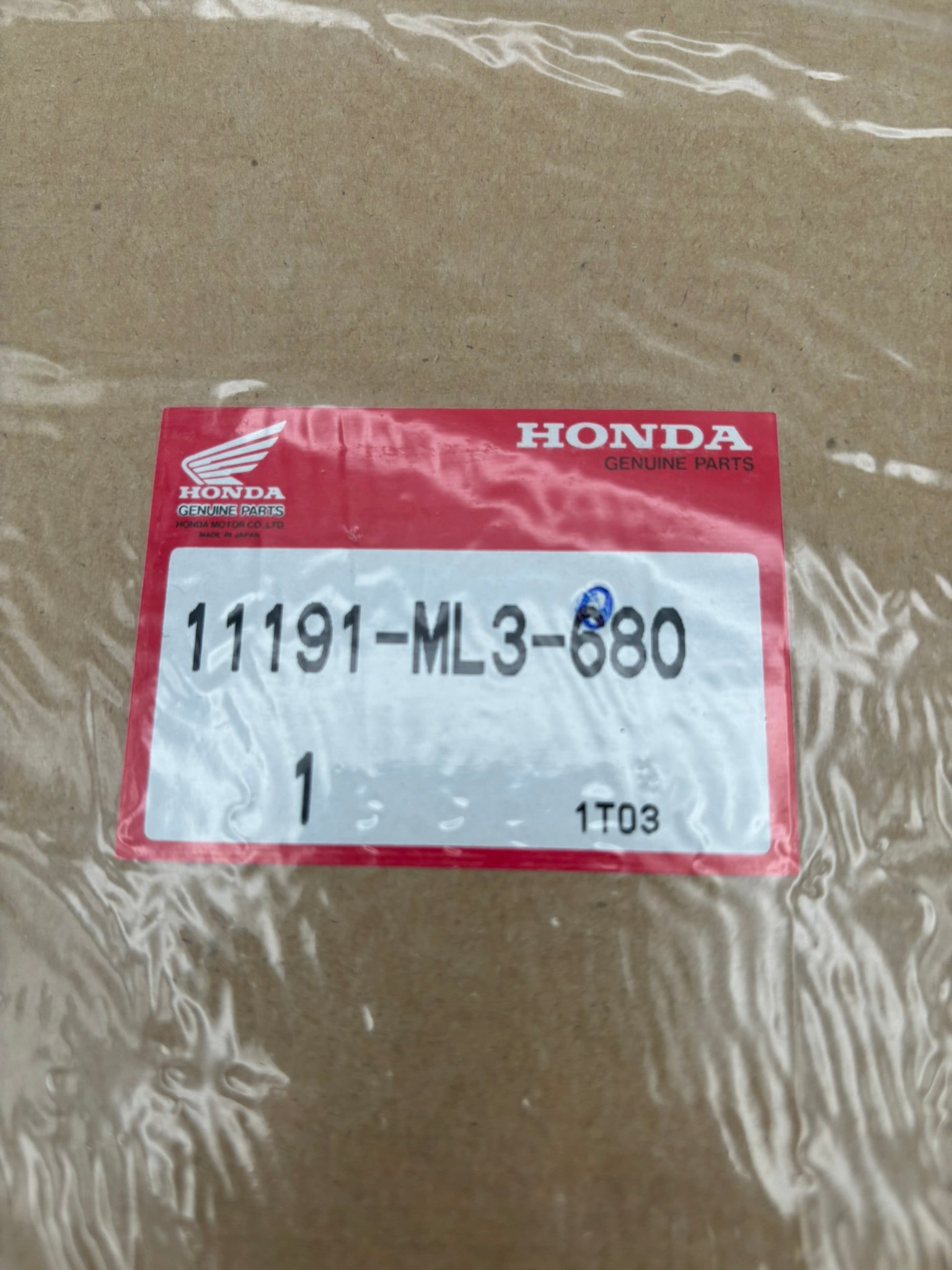 HONDA CRANKCASE GASKET (SUB 11191-ML3-790 11191-MAC-680 ) 11191-ML3-680 H239