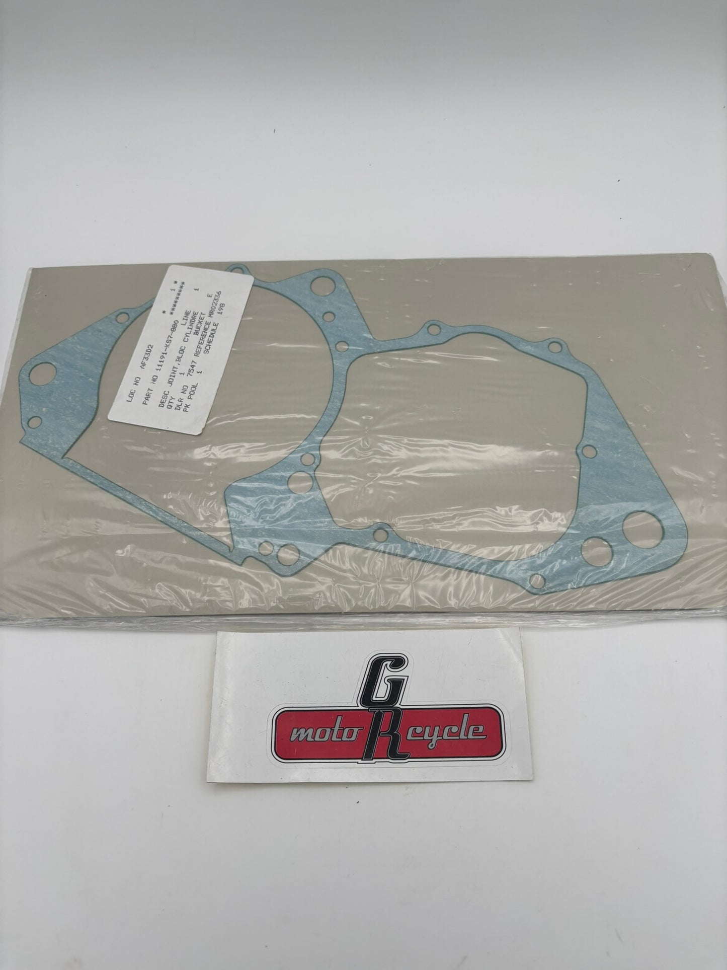 HONDA CRANKCASE GASKET (SUB 11191-KS7-306 11191-KS7-700 ) 11191-KS7-880 H239