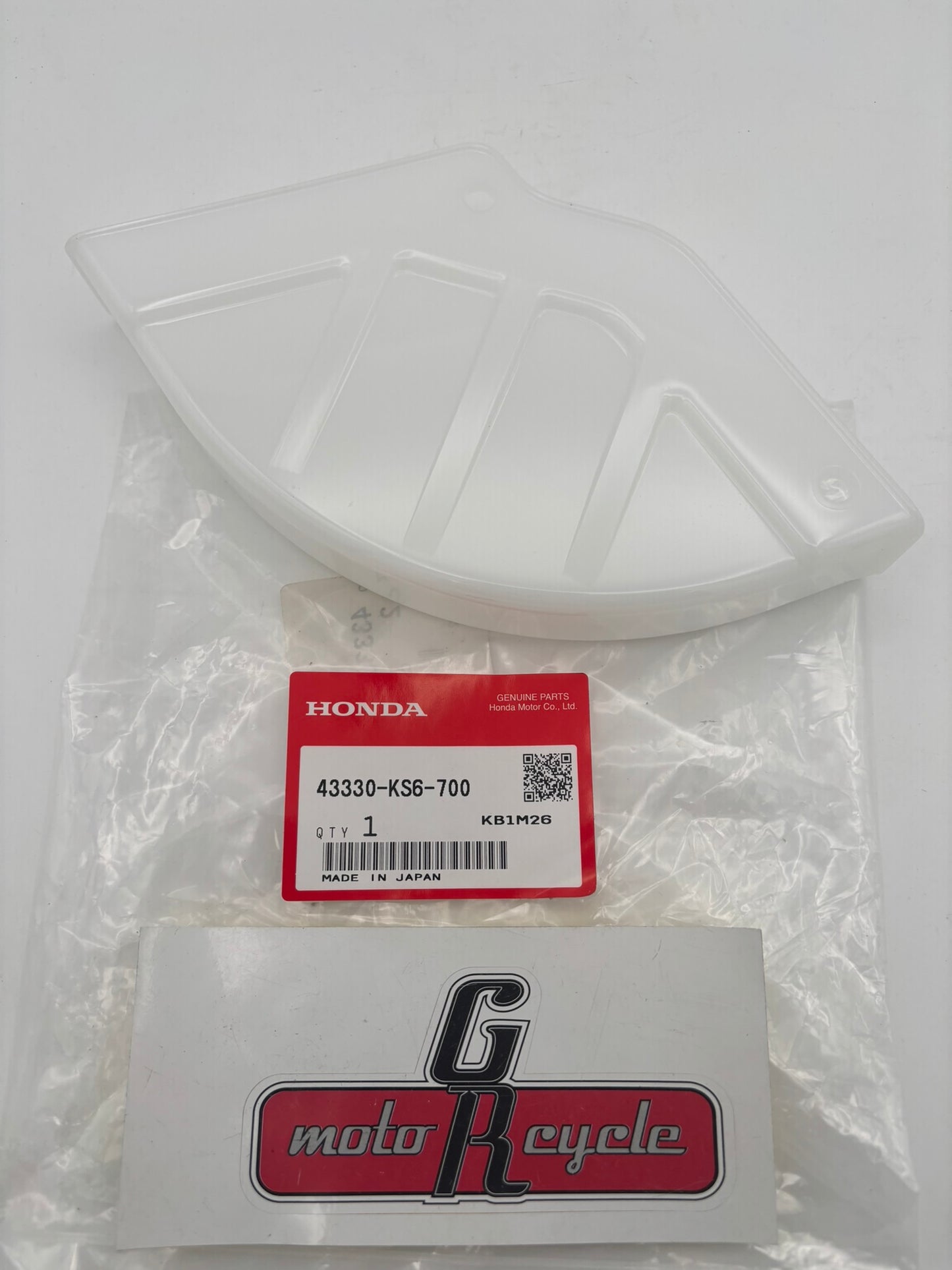 HONDA REAR DISK COVER 43330-KS6-700 H99
