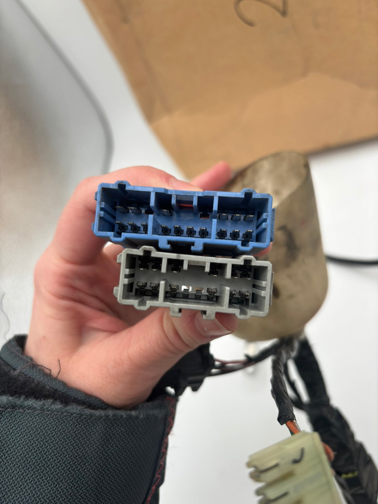 HONDA USED HARNESS & CABLE SET (SUB 32102-MCW-A00 32108-MCW-A00 ) 06320-MCW-305-U H241