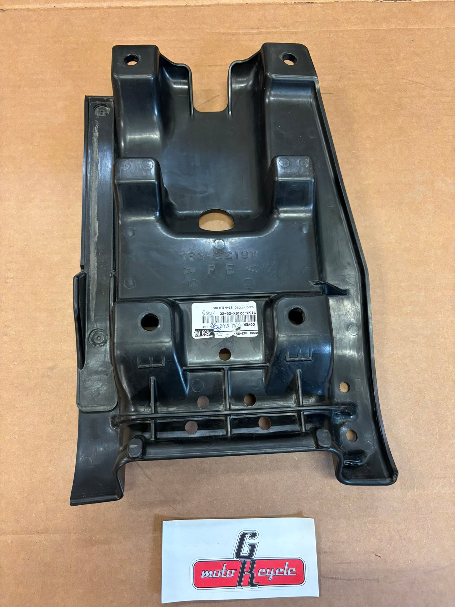 YAMAHA USED REAR SKID PLATE COVER 1S3-2219X-00-00-U Y279