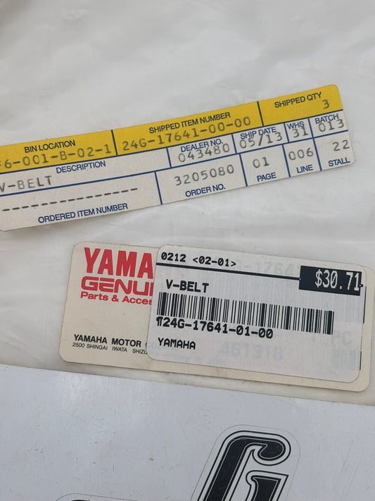 YAMAHA V-BELT (SUB 24G-17641-01-00 ) 24G-17641-00-00 Y280