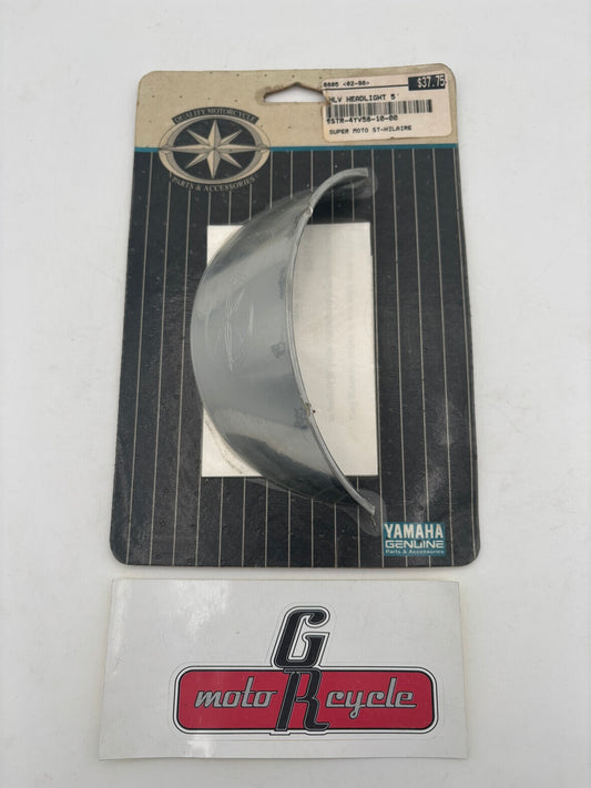 YAMAHA 98-2000 XVS650 99-2000 XVS1100 HEADLIGHT VISORS (5'') DRAG STAR STR-4YV58-10-00 Y280