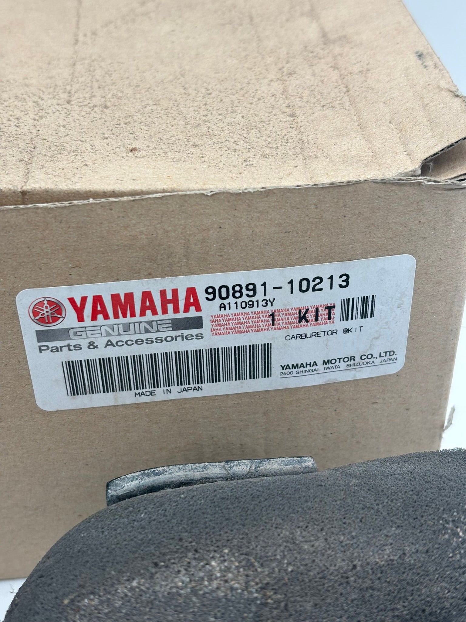 YAMAHA USED CARBURETOR KIT ( 5PJ-14301-01-00 + 4WX-WE441-00-00 ) 90891-10213-00-U Y282