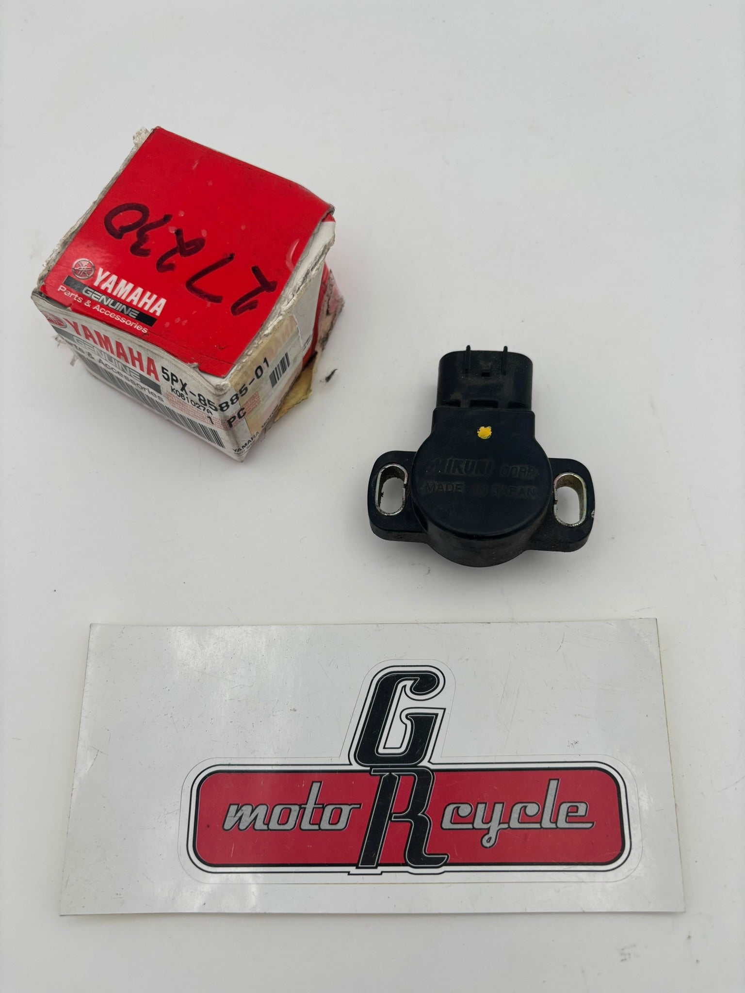 YAMAHA USED THROTTLE SENSOR (SUB 3P6-85885-00-00 3P6-85885-01-00 ) 5PX-85885-01-00-U Y283