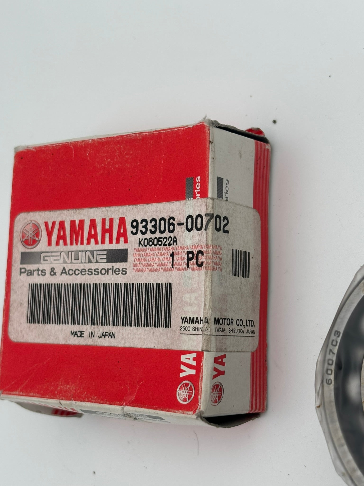 YAMAHA BEARING 93306-00702-00 Y197