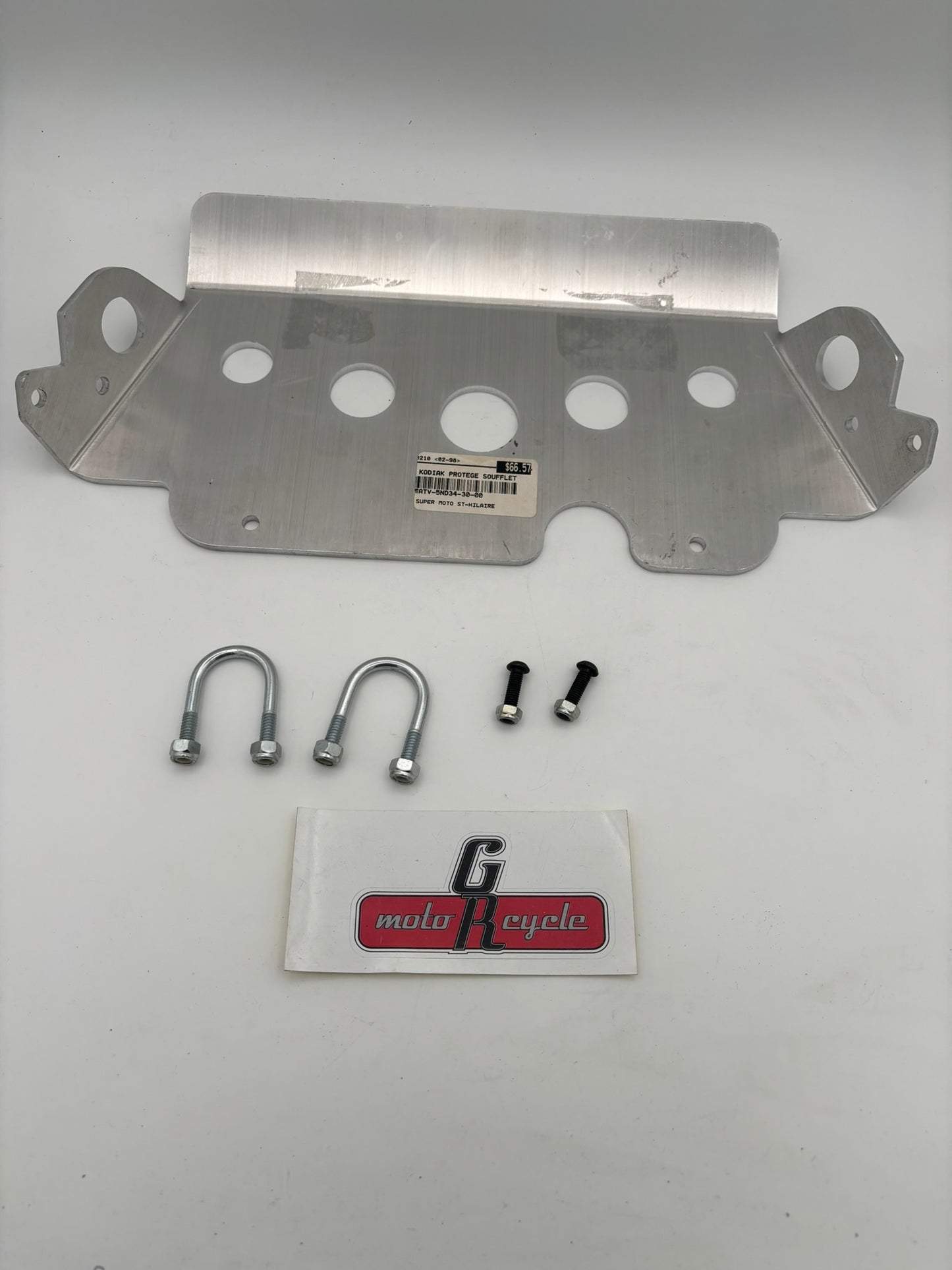YAMAHA BOOT COVER PLATE (HARDWARE INCOMPLETE) ATV-5ND34-30-00-I Y283