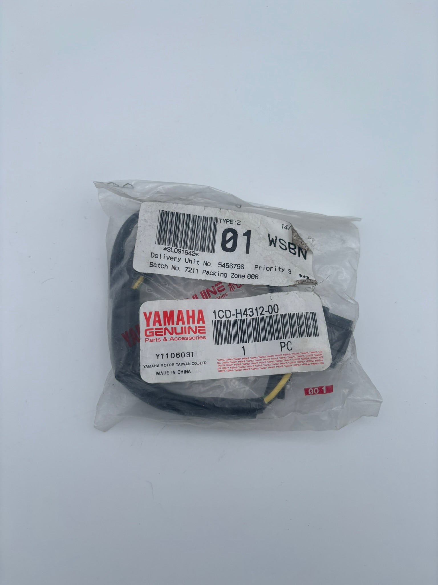 YAMAHA CORD ASSY 1CD-H4312-00-00 Y198