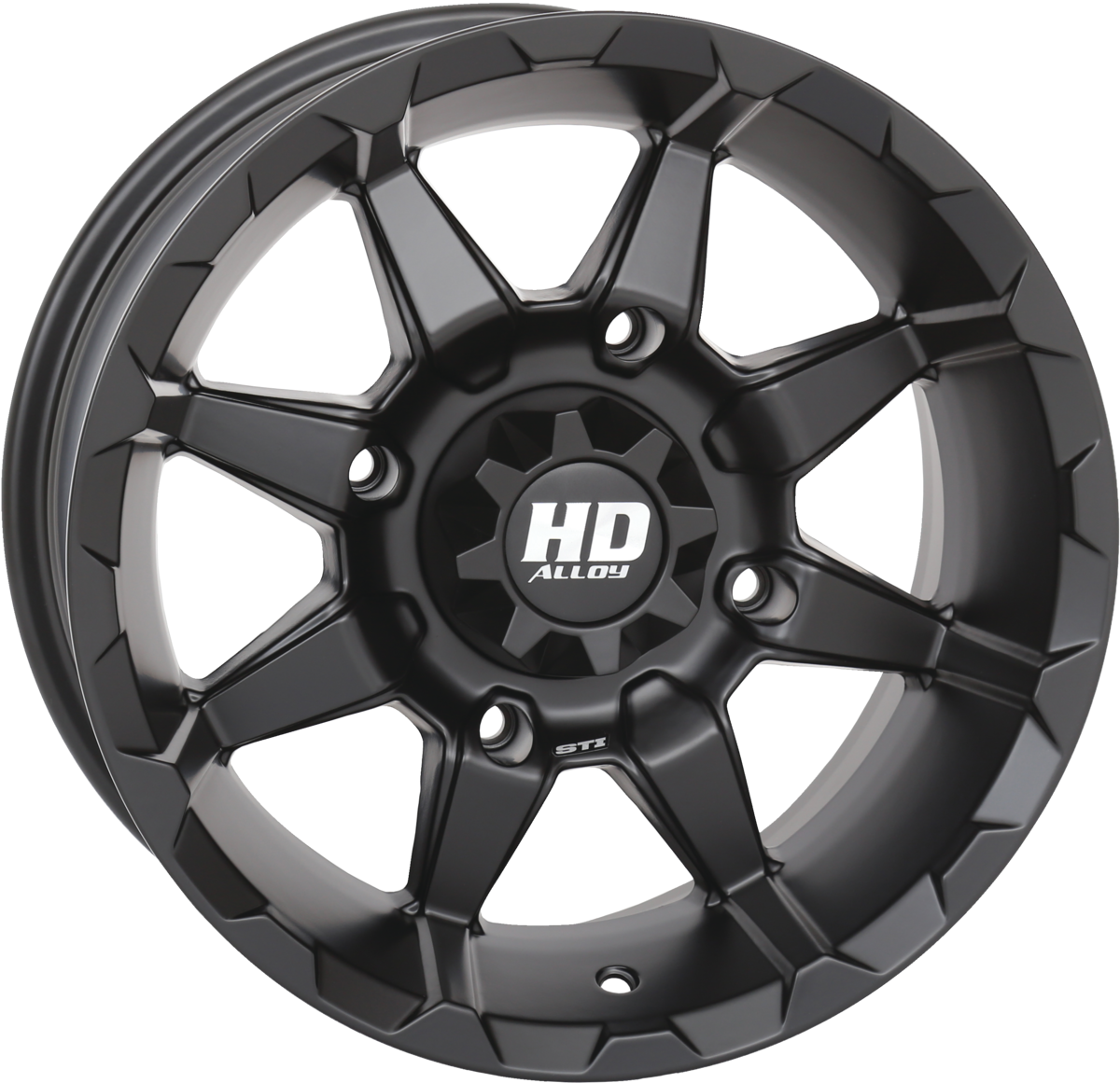 STI 14X7 4/156 4+3 HD6 MATTE BLACK 14HD623