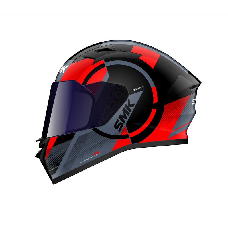SMK HELMETS STELLAR - FURY MA266C BLACK/GREY/GREY (MATTE) (XS) 1000082631