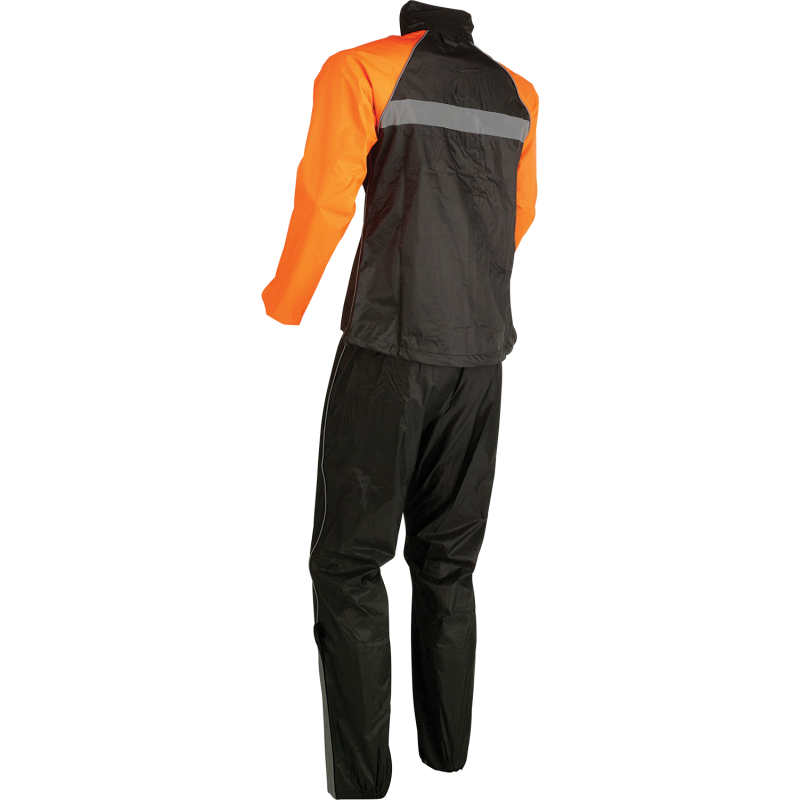 Z1R RAINSUIT WOM BK/OR XS 2853-0033