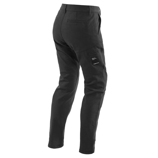 DAINESE CHINOS LADY TEX PANTS - BLACK (32) 2755145-001-32