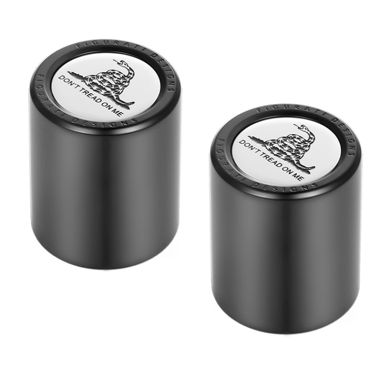 FIGURATI DESIGNS ND DOCKING COVERS BLACK WITH DTOM-27.2X32MM FD40-DC-27.2/32-BLK