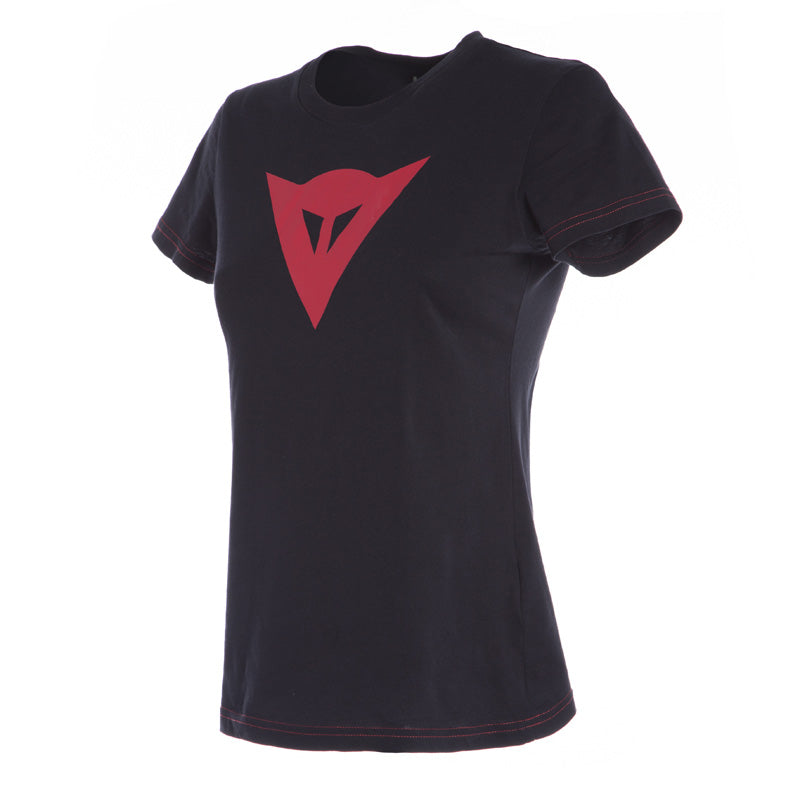 DAINESE SPEED DEMON LADY T-SHIRT BLACK/RED 2896742-606-XS