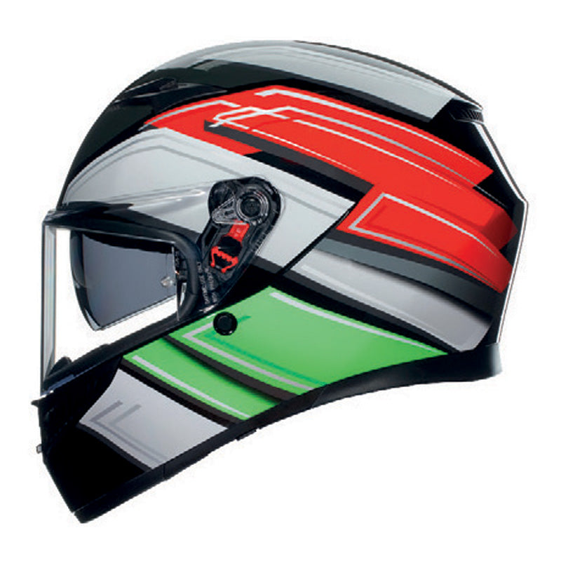 AGV K3 WING BLACK/ITALY XS 2118381001007XS
