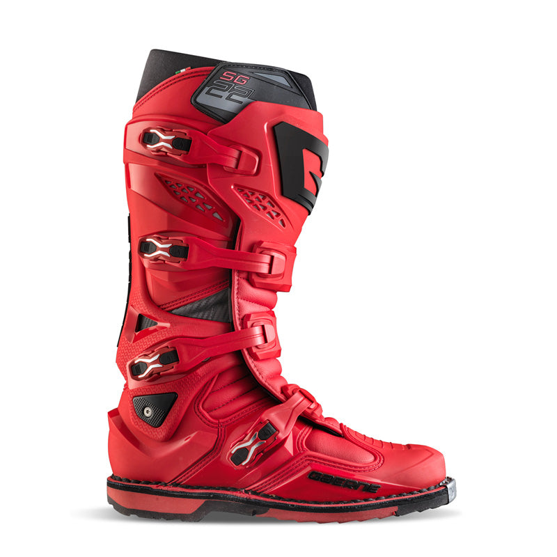 GAERNE SG-22 MX BOOTS - RED (42) 2262-005-42