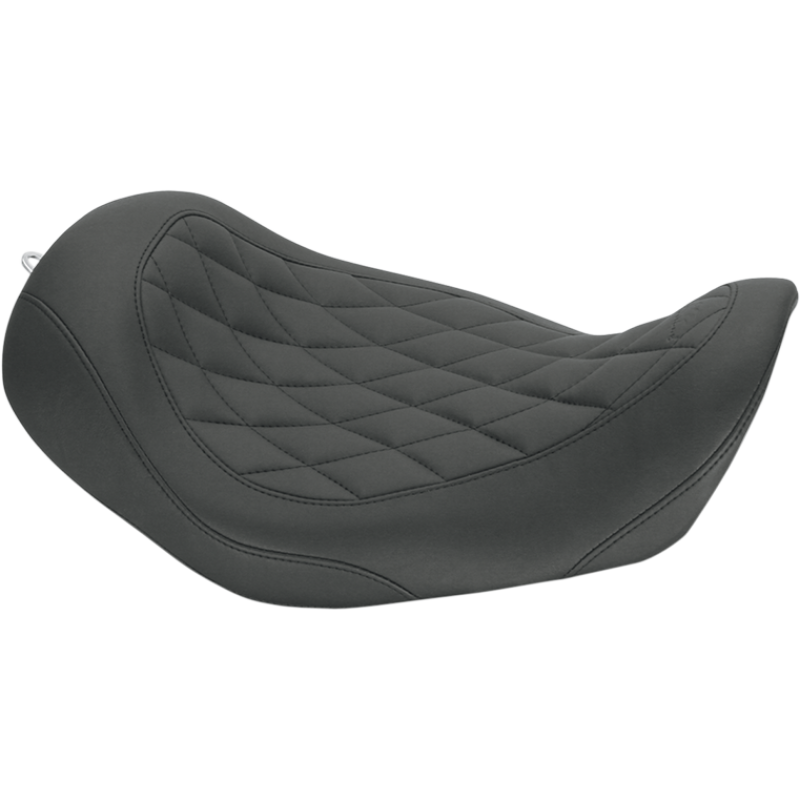 MUSTANG SEAT SOLO WIDE TRIP DIAMOND BLACK DYNA 06-17 76704