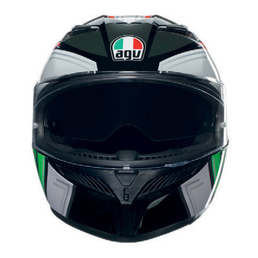 AGV K3 WING BLACK/ITALY XS 2118381001007XS