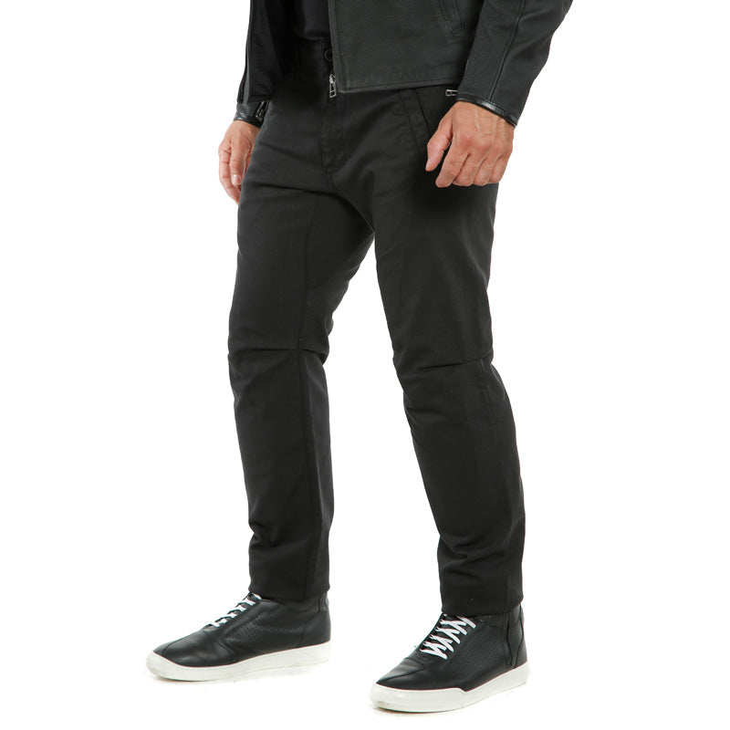 DAINESE CHINOS TEX PANTS - BLACK (34) 1755144-001-34