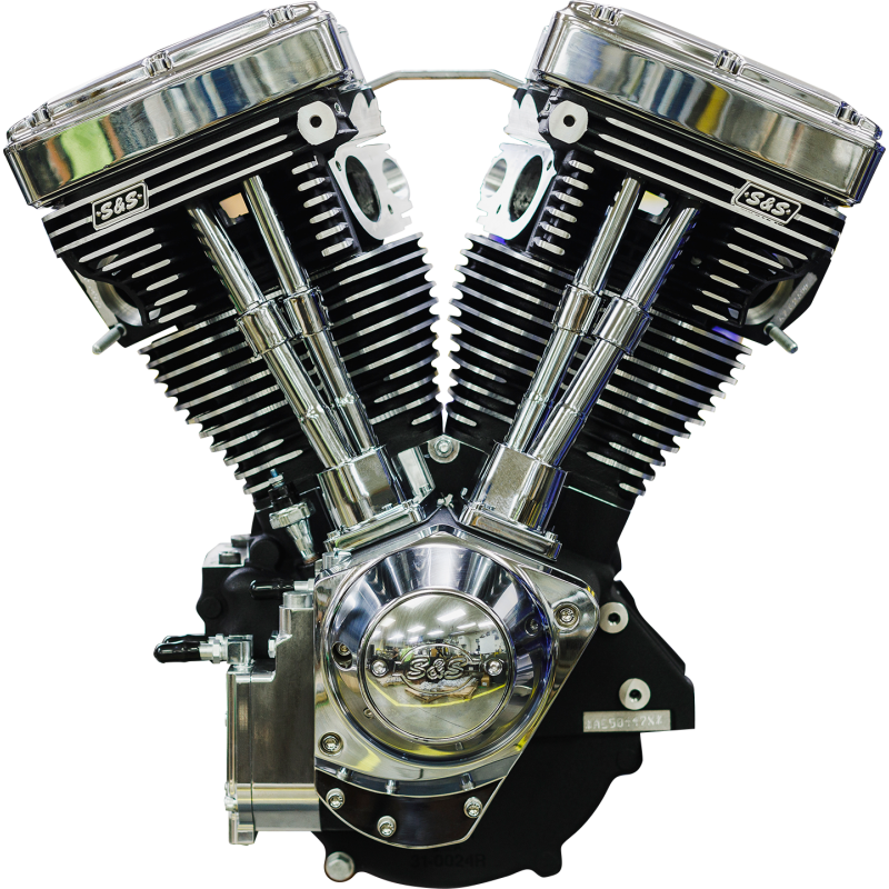 S&S CYCLE ENGINE V124 BLK/WB LB 310-1159