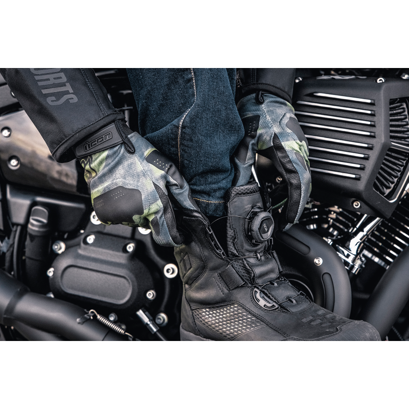 ICON STORMHAWK BOOT BLK 13 3403-1159