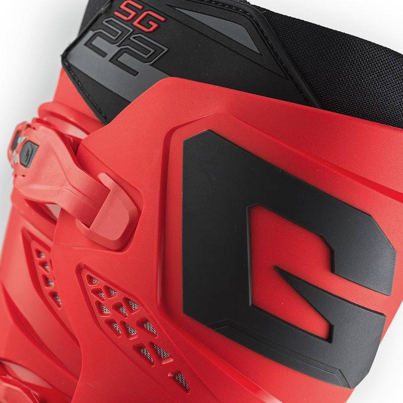 GAERNE SG-22 MX BOOTS - RED (42) 2262-005-42