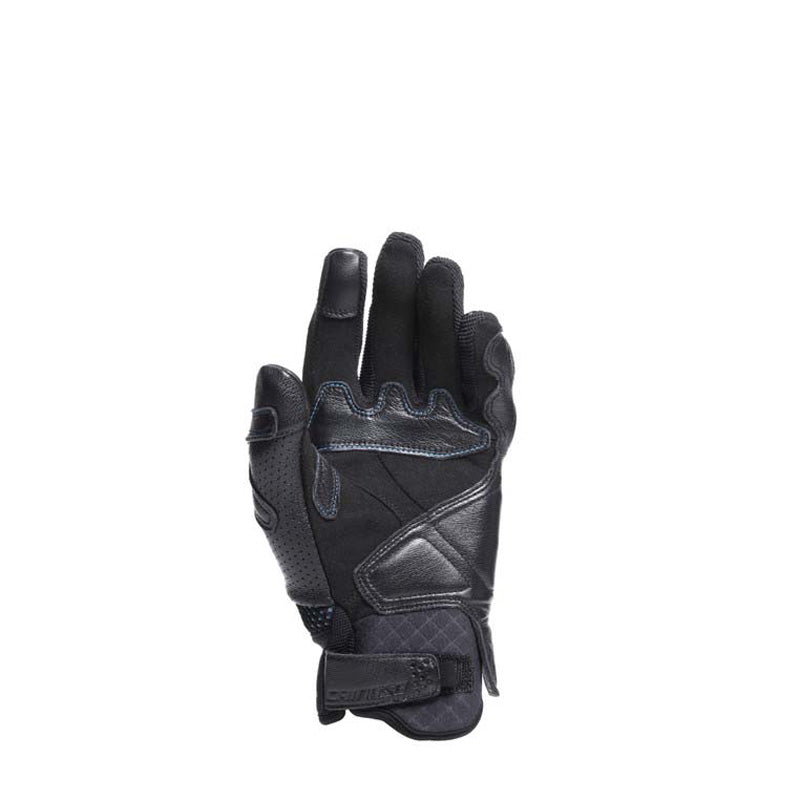 DAINESE UNRULY WOMAN ERGO-TEK GLOVES BLACK/OCEAN XS 2815970-22I-XS