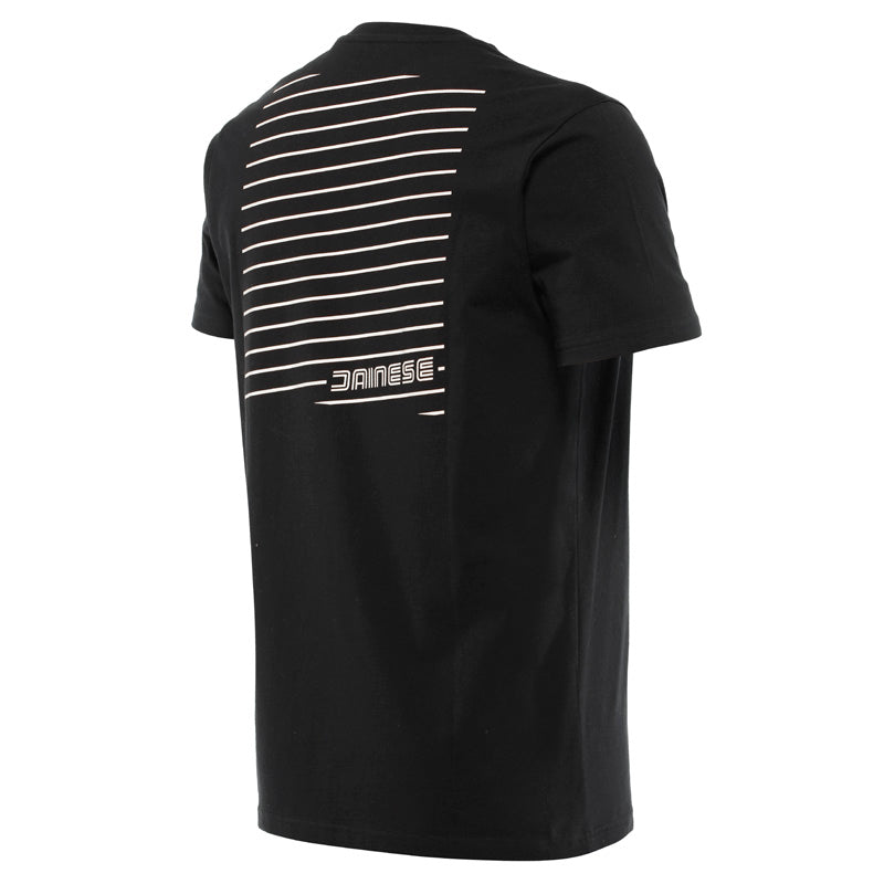 DAINESE HATCH T-SHIRT BLK/WHT S 1896855-622-S