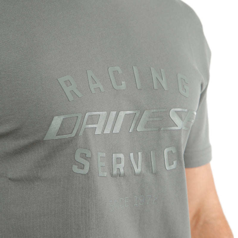 DAINESE PADDOCK T-SHIRT CHARCOAL-GRAY/CHARCOAL-GRAY 1896806-G37-S