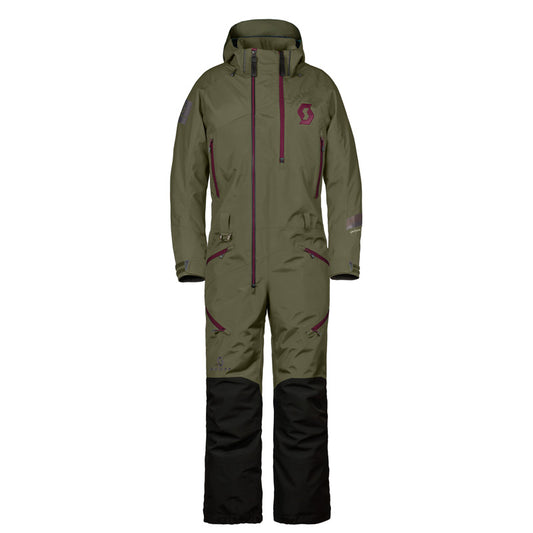 SCOTT DS-I DRYO WOMEN'S MONOSUIT - FIR GREEN/WILD RED (M) 292393-7658008