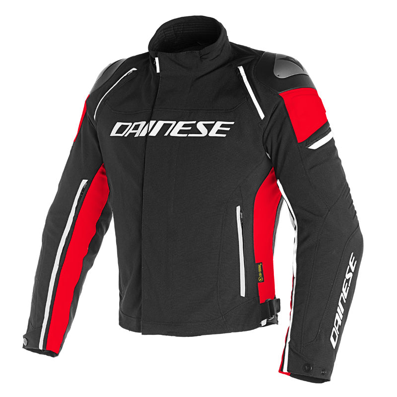 DAINESE RACING 3 D-DRY JACKET BLACK/BLACK/RED 1654605-684-44