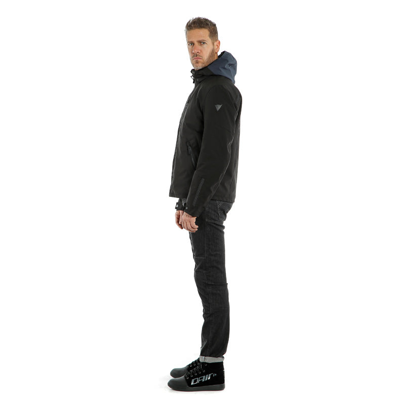 DAINESE MAYFAIR D-DRY JACKET EBONY/BLACK/BLACK 1654621-68C-46