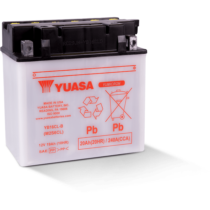 YUASA YB16CL-B PWC YUMICRON 12V YUAM2S6CL
