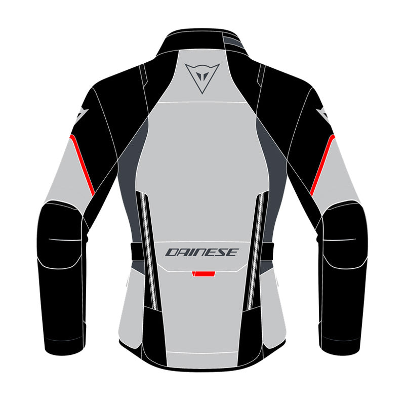 DAINESE TEMPEST 3 D-DRY JKT GRAY/BLACK/RED 54 1654642-45G-54