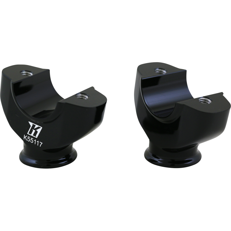 KODLIN LOWER RISERS FOR M8 FXBR BLACK K55117