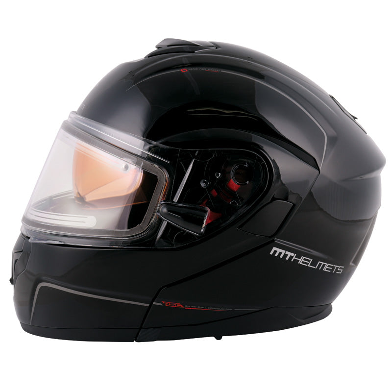 MT HELMETS ATOM SV SOLID E/S BLK 2XL IT-025-418