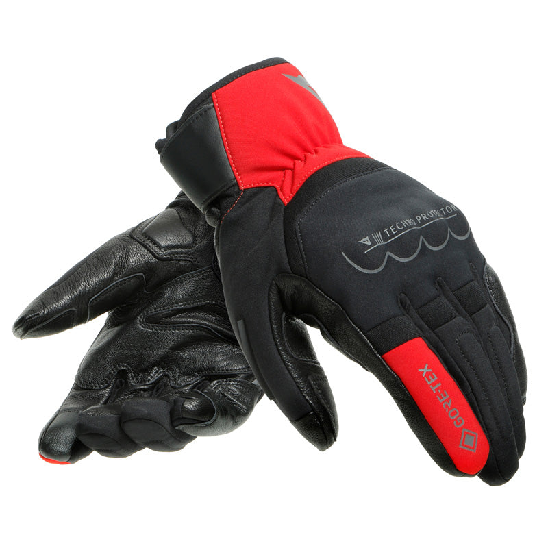 DAINESE THUNDER GORE-TEX GLOVES BLACK/RED 1815919-606-XL