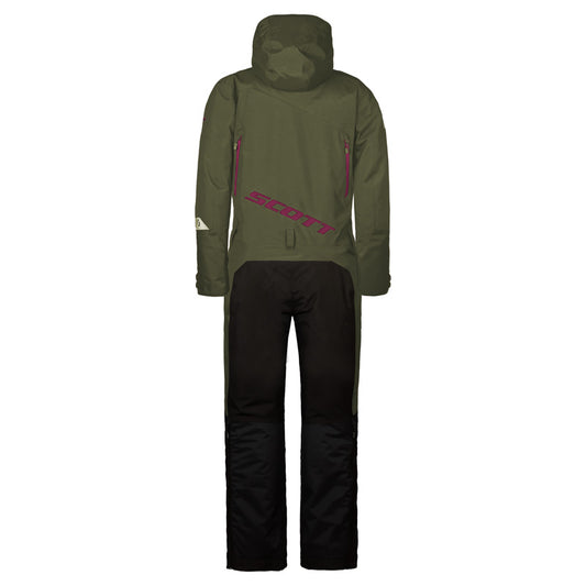 SCOTT DS-I DRYO WOMEN'S MONOSUIT - FIR GREEN/WILD RED (M) 292393-7658008