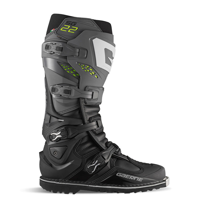 GAERNE SG-22 MX GORE-TEX BOOTS - ANTHRACITE/BLACK (43) 2263-007-43