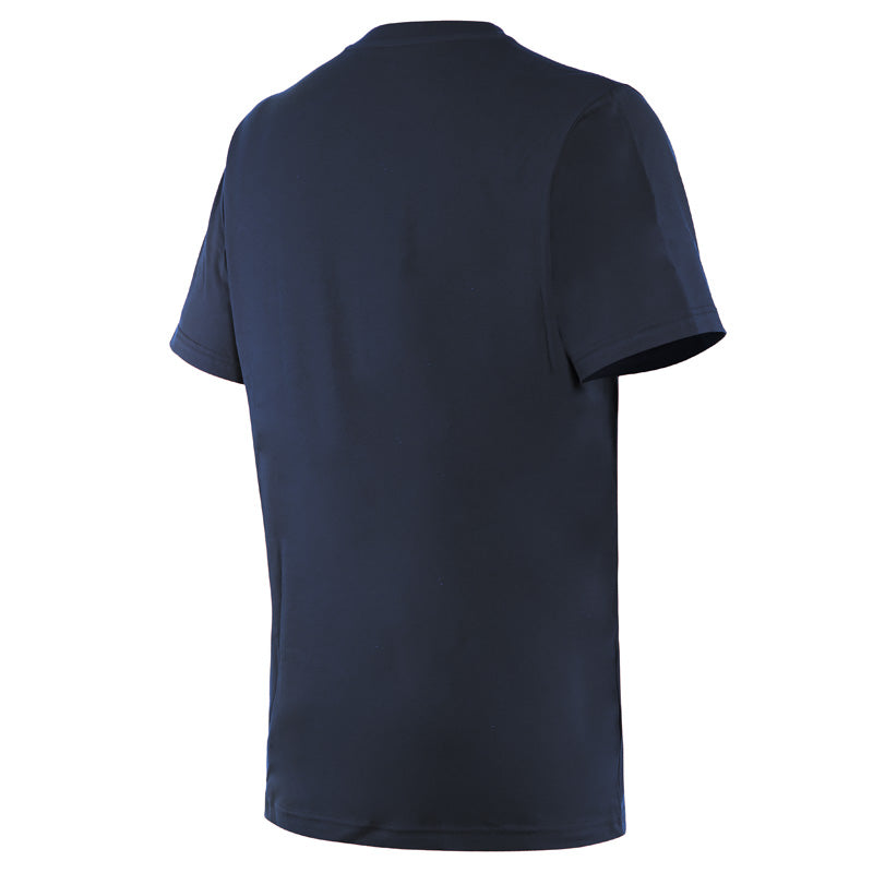 DAINESE PADDOCK LONG T-SHIRT BLACK-IRIS/WHITE 1896808-09D-S