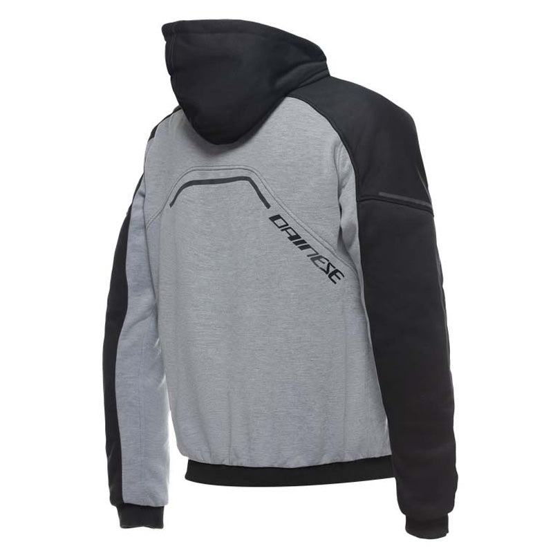 DAINESE DAEMON-X SAFETY HOODIE FULL ZIP GR/BLK/FL RED 62 1735263-95H-62