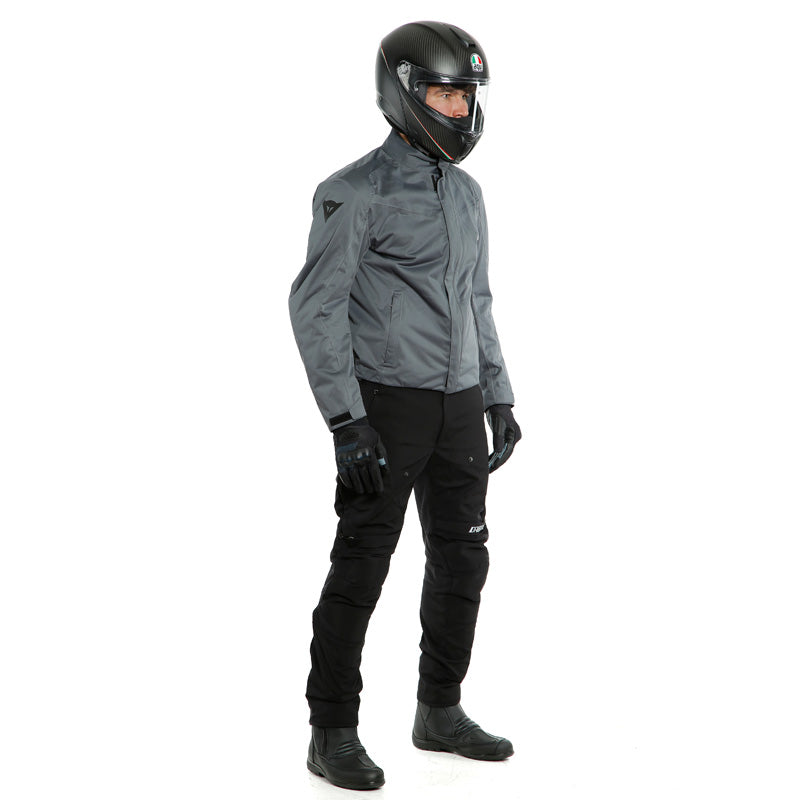 DAINESE SAURIS 2 D-DRY JACKET BLACK/BLACK/FLUO-YELLOW 1654624-N49-56